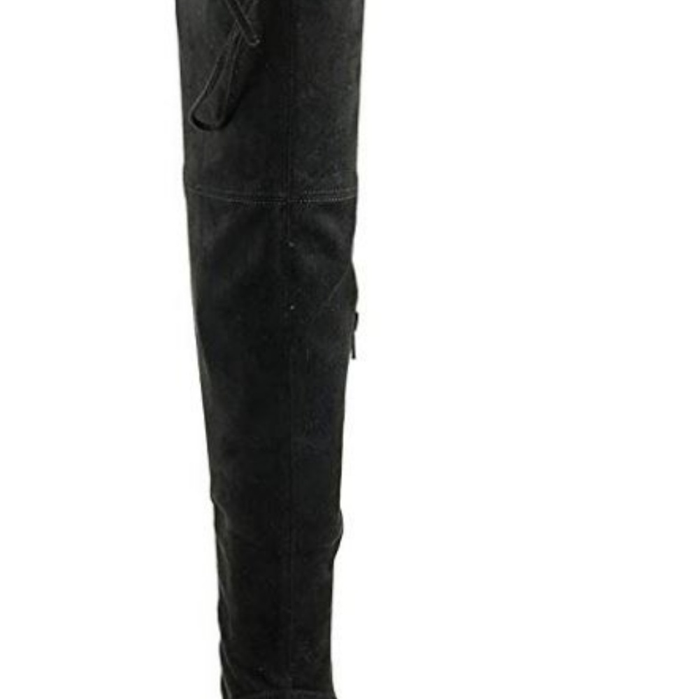 *CLEARANCE*  I.N.C. Immanie Black Boot Suede *DISPLAY* - Picture 5 of 5
